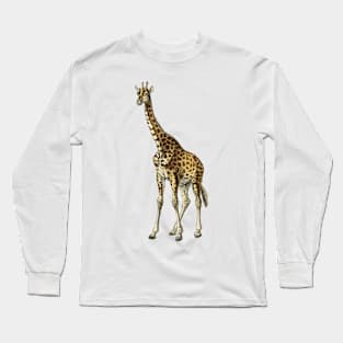 Long Neck African Safari Giraffe Long Sleeve T-Shirt